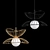 Elegant Simris Pendant Light 3D model small image 2