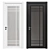 Modern Interior Door 3D model small image 1