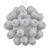 Elegant Korneli Chandelier: White & Smoky 3D model small image 2