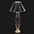 Venturi Arte Lamp: Bronze & Murano Glass 3D model small image 2
