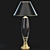 Venturi Arte Lamp: Bronze & Murano Glass 3D model small image 3