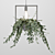 Botanical Cascade Chandelier 3D model small image 5