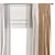 Elegant Curtain 908 3D model small image 3