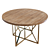 Hayes Round 48" Table: Stylish Dining Essential 3D model small image 3