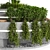 Urban Oasis Bench: Innovative Plant-Set Design 3D model small image 3