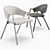 Elegant Richfield Dining Chair 3D model small image 5