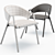 Elegant Richfield Dining Chair 3D model small image 11