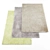 Modern Rugs Collection - Set of 6 3D model small image 1