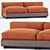 Modern Life Sofa by Acerbis 3D model small image 6
