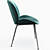  Luxe Velvet Side Chair: Wayfair Beijing 3D model small image 8