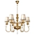 Elegant Meki Chandelier: Classic Style 3D model small image 2