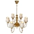 Elegant Meki Chandelier: Classic Style 3D model small image 4