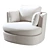 Island of Relaxation: Clarissa Swivel Chair 3D model small image 1