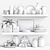 10-Piece Kitchen Set: Organize Your Culinary Space 3D model small image 5