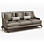 Elegant Nest Sofa by Decca Home 3D model small image 2