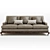 Elegant Nest Sofa by Decca Home 3D model small image 4