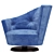 Elegant Italian Giorgetti Chair 3D model small image 3