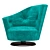 Elegant Italian Giorgetti Chair 3D model small image 6