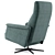 Modern Crescent Swivel Recliner 3D model small image 4