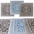 Square Rugs Collection | 3 Sizes 3D model small image 1