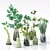 Greenery Bliss: Vases of Natural Elegance 3D model small image 7