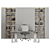 Modern Office Furniture Set 5: Stylish and Functional 3D model small image 3