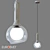 Fantasy Glass Pendant Lamp by Eurosvet 3D model small image 2