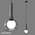 Fantasy Glass Pendant Lamp by Eurosvet 3D model small image 4