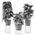 Elegant Bamboo Vase Plant 3D model small image 3