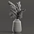  Lush Greenery Bouquet 3D model small image 2