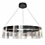 Stratos 30: Modern Chandelier Luminaire 3D model small image 1