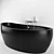 Freestanding Bath: 85x167x93 cm 3D model small image 2