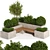 Urban Oasis Bench 3D model small image 1