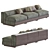 Acerbis LIFE Sofa 2: Stylish and Functional 3D model small image 3