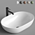 Modern Oval Sink ArtCeram 3D model small image 1