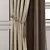 Elegant Window Drapes 3D model small image 2