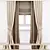 Elegant Window Drapes 3D model small image 9