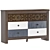 Paxberry Oka Sideboard: Elegant and Functional 3D model small image 2