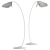 Sleek Contemporary De Padova Floor Lamp 3D model small image 3