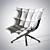 Modern Husk Chair 3D model small image 1