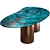 Decastelli BAIA Modern Designer Table 3D model small image 2