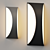 Cabo LED Wall Sconce: Stylish Illumination 3D model small image 3