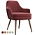 Elegant Walter Knoll 375 Chair 3D model small image 3