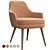 Elegant Walter Knoll 375 Chair 3D model small image 4