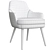 Elegant Walter Knoll 375 Chair 3D model small image 7