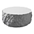 Stylish Stone Coffee Table 3D model small image 2