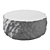 Stylish Stone Coffee Table 3D model small image 8