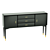 Elegant 2-Door 3-Drawer Sideboard 3D model small image 1