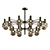 Modern Chandelier - Aliexpress Exclusive 3D model small image 1