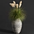 Green Oasis: 11 Indoor Plant Collection 3D model small image 2